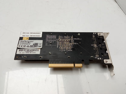 StarTech.com 2-Port 10GBase-T RJ-45 Ethernet Network Card ST20000SPEXI