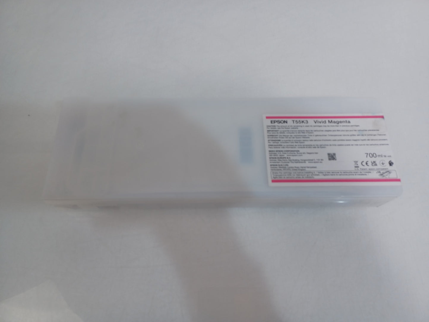 Genuine Epson T55K3 Vivid Magenta Ink Cartridge 700ml - New - Expiry 2026