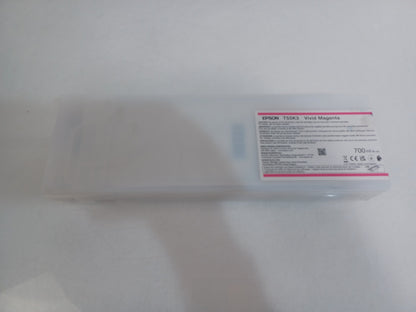 Genuine Epson T55K3 Vivid Magenta Ink Cartridge 700ml - New - Expiry 2026