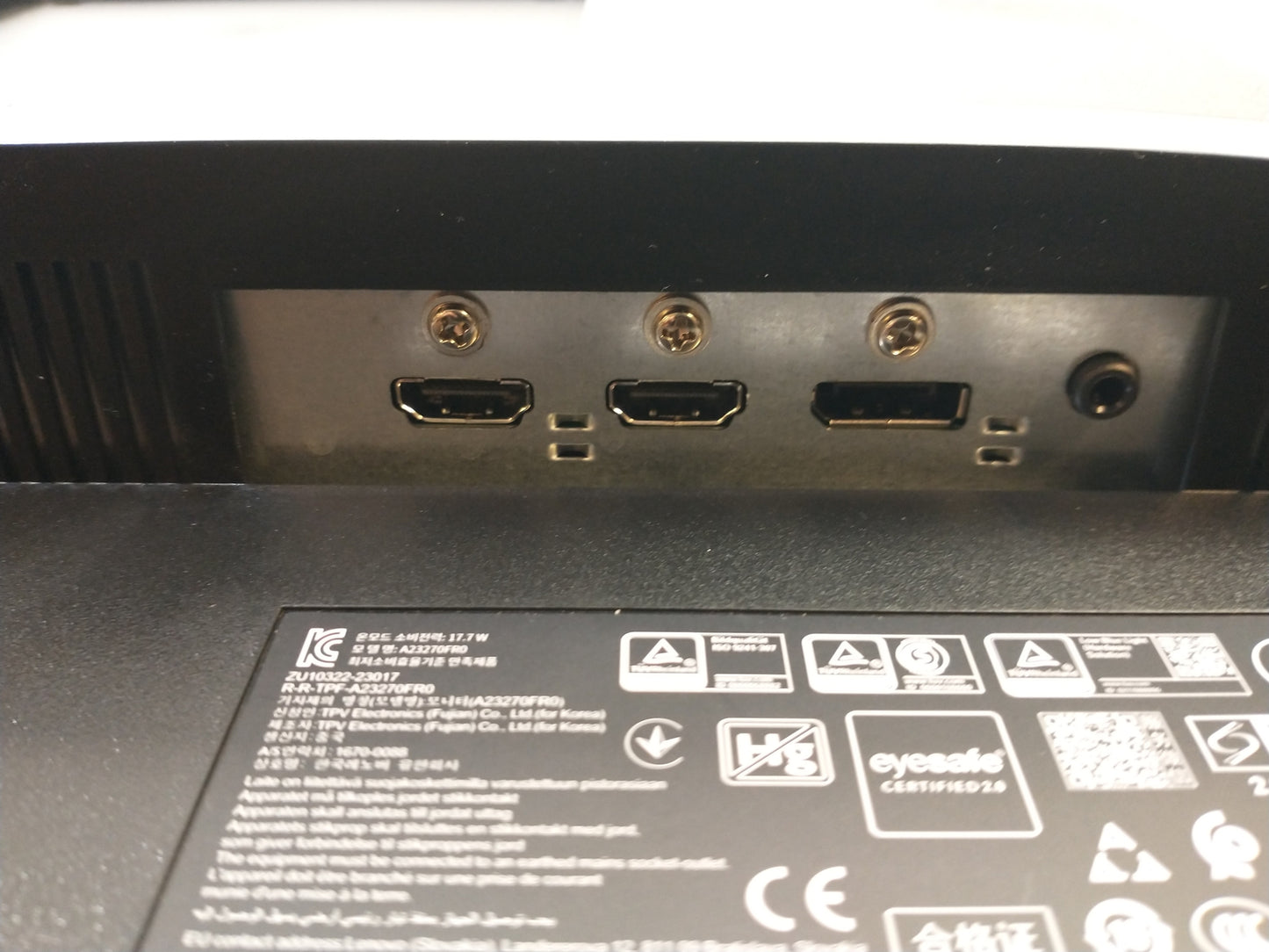 Lenovo Legion R27i-30 27" HDMI DP 1920x1080 Gaming Monitor With Stand