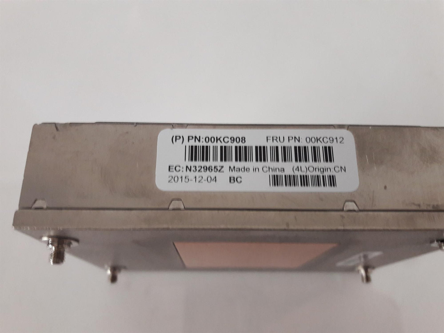 IBM System X3550 M5 Server CPU Processor Heatsink 00KC912 00KC908