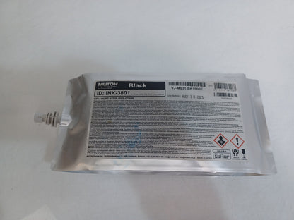 Mutoh Eco Solvent ValueJet VJ-MS31-BK1000E 1000ml Black - Expiry 30/05/2025