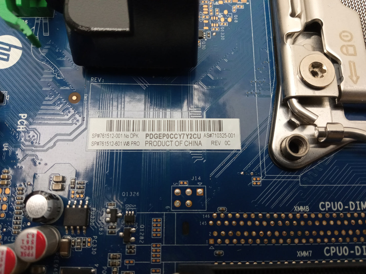 HP Z640 Workstation Socket LGA 2011-3 DDR4 ATX Motherboard 710325-001 761512-001