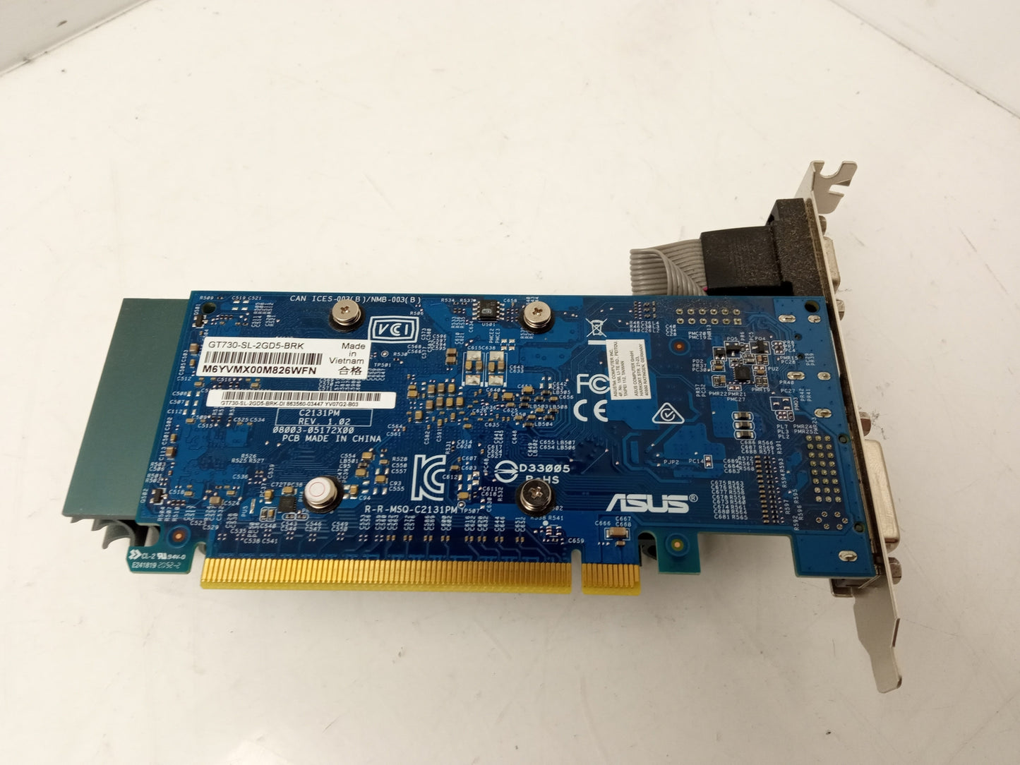 ASUS Nvidia GT730 2GB DDR5 PCIe Video Graphics Card GT730-SL-2GD5-BRK