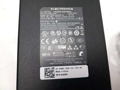 Dell 240W 19.5V 12.3A Laptop Power Adapter Charger GA240PE1-00 0J938H J938H