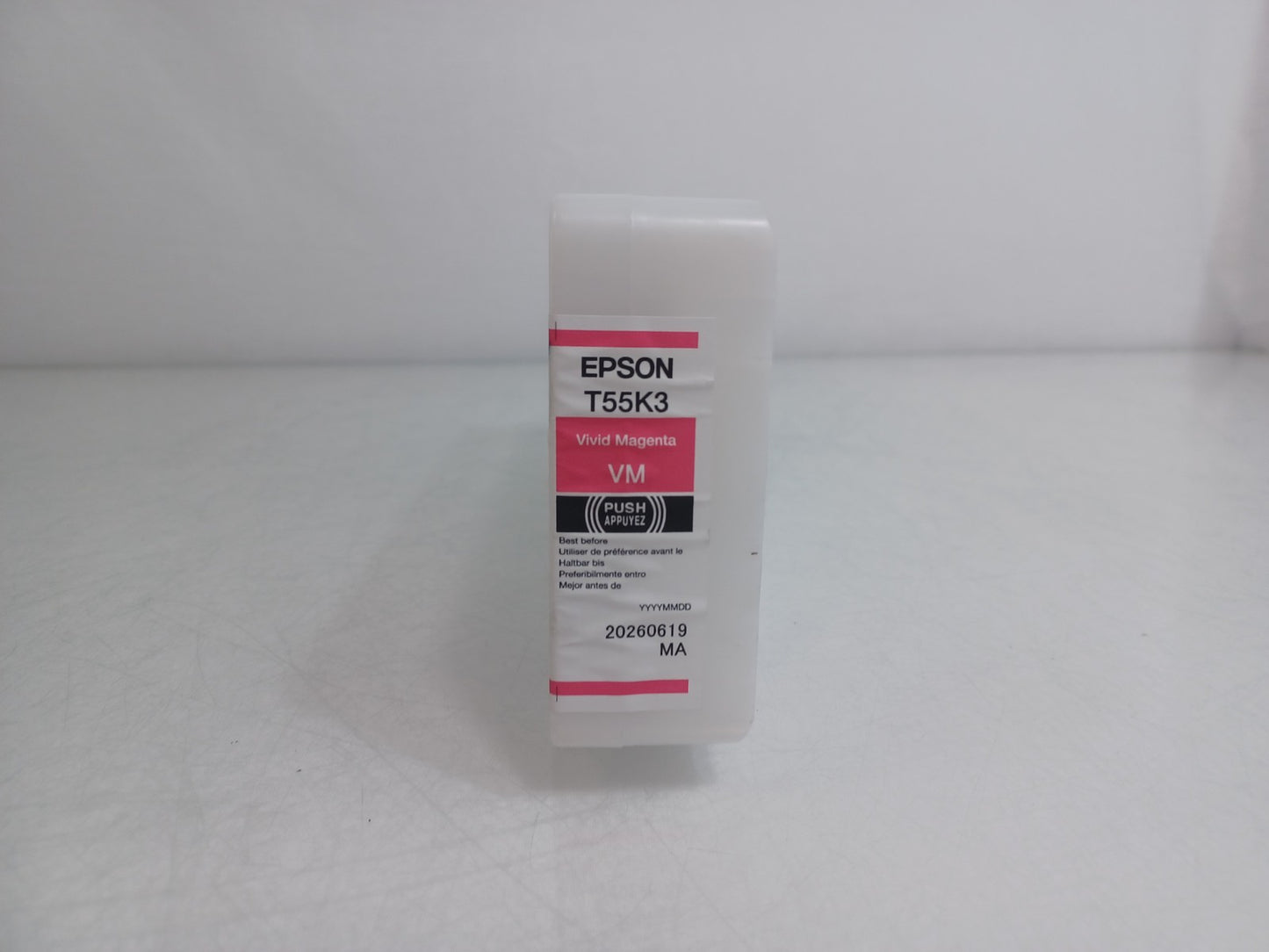 Genuine Epson T55K3 Vivid Magenta Ink Cartridge 700ml - New - Expiry 2026