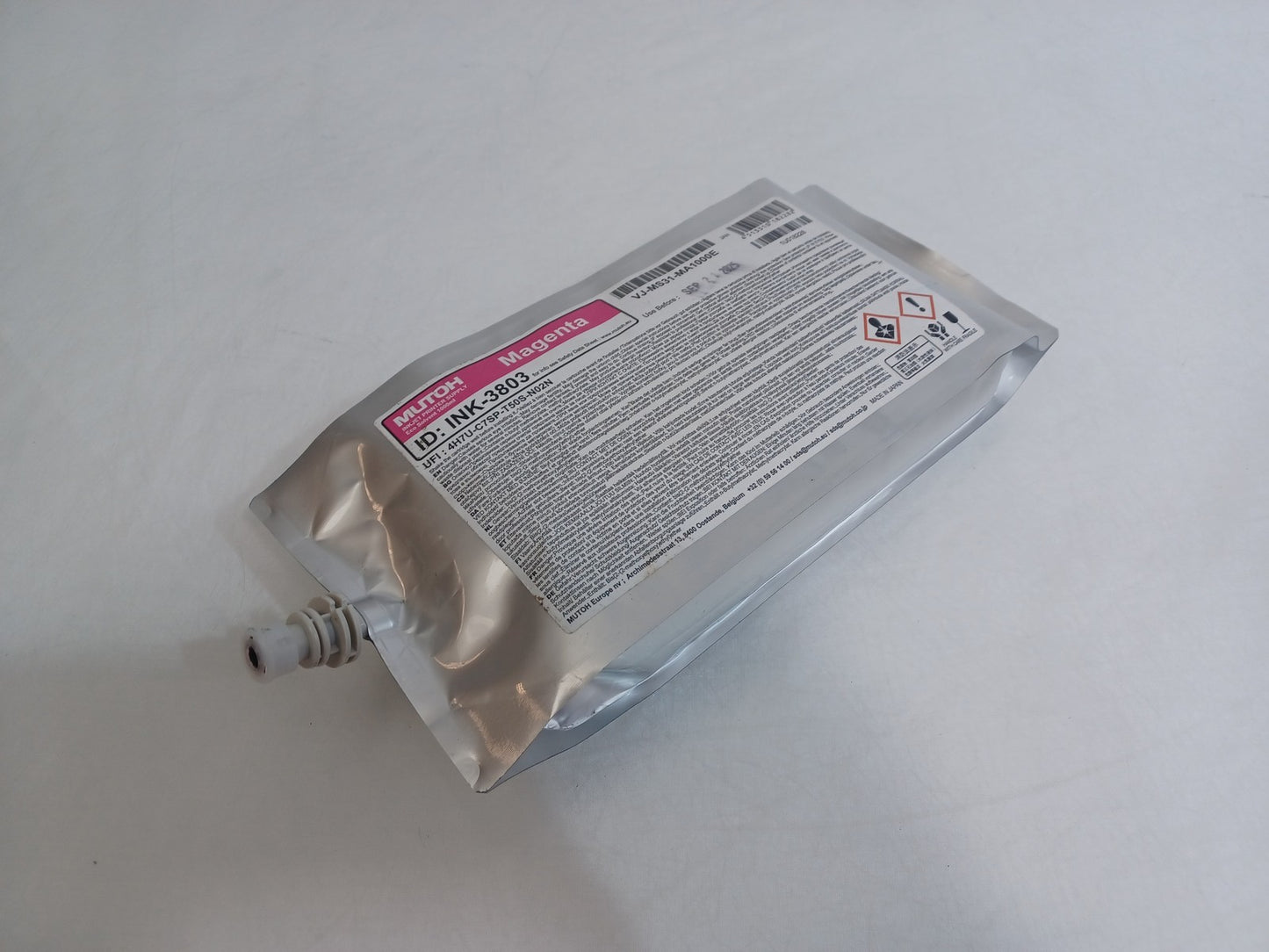 Mutoh Eco Solvent ValueJet VJ-MS31-MA1000E 1000ml Magenta - Expiry 21/09/2025