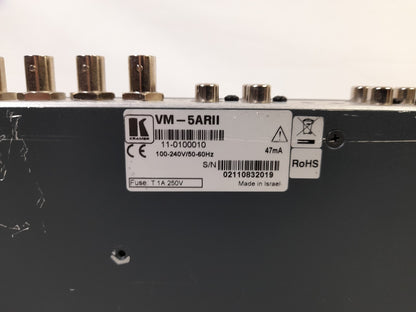 Kramer VM-5ARII Video Audio Distribution Amplifier