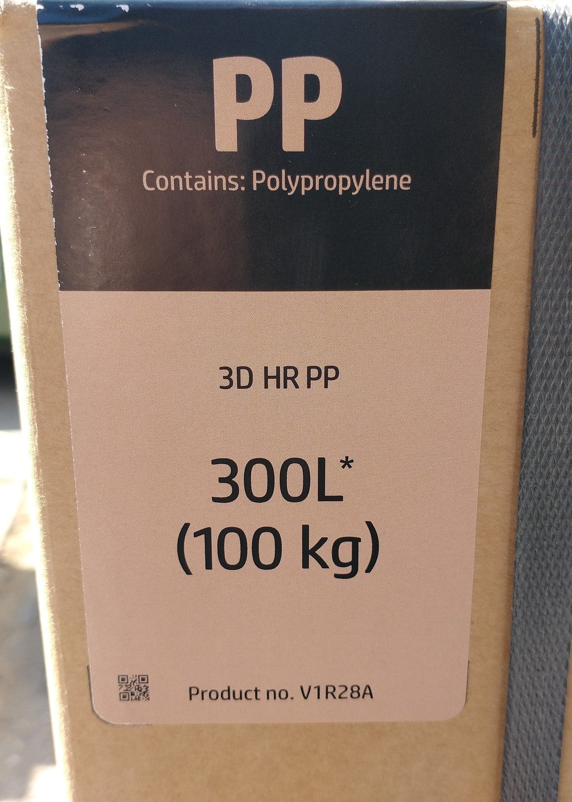 HP V1R28A 3D HR PP Polypropylene Material 300L 100KG