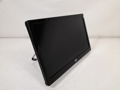 AOC 156LM00005 15.6" 1920 x 1080 LED USB Monitor With Stand