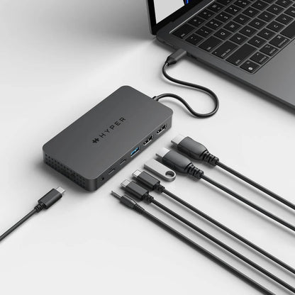 Targus HyperDrive Next Dual 4K HDMI 7-Port USB-C Hub - HD7002GL