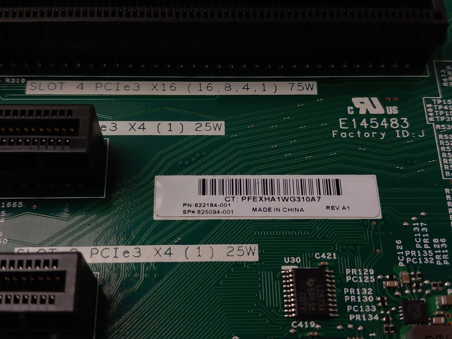 HP ProLiant ML30 G9 Socket LGA1151 DDR4 Motherboard With I/O Shield 822184-001