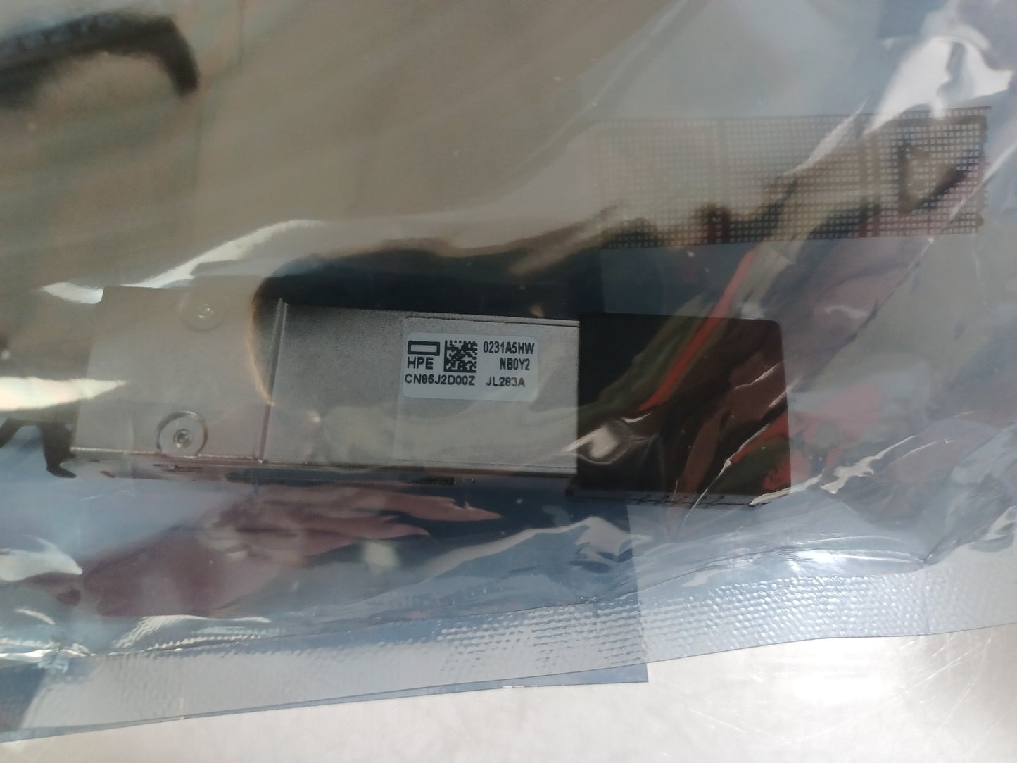 HPE X240 100GB QSFP28 to 4x 25GB SFP28 3M Splitter Direct Attach Cable JL283A