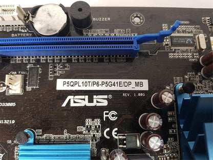 ASUS P5QPL10T/P6-P5G41E/DP_MB Socket LGA775 DDR3 ATX Motherboard