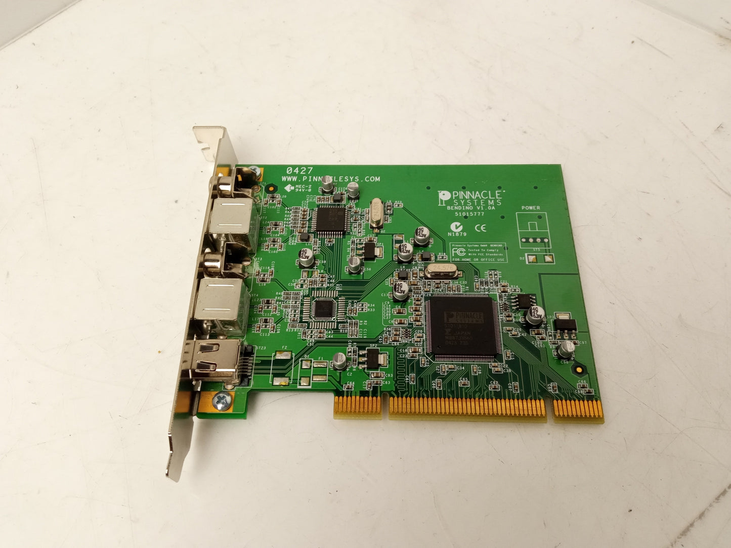 Pinnacle Systems Bendino V1.0A PCI Capture Card 51015777