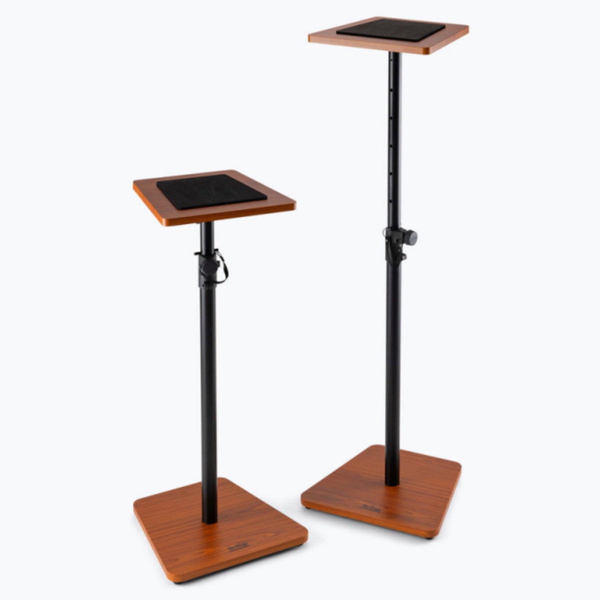 On-Stage SMS7500RB Wood Monitor Stand ~ Pair ~ Rosewood