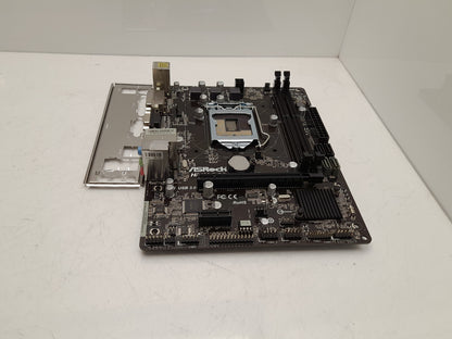 ASRock H81M-DGS Socket LGA 1155 DDR3 PCIe Motherboard With I/O Shield