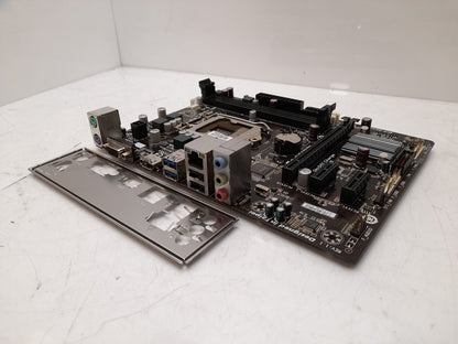 Gigabyte GA-H81M-H Socket LGA1150 DDR3 PCi-E Motherboard With I/O Shield