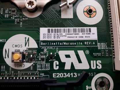 HP ProDesk 490 G3 LGA1151 Motherboard With I/O Shield 793305-001 793741-001