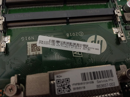 HP 20-C410 AiO DDR4 Motherboard with Celeron J4005 L03379-002 L03379-002