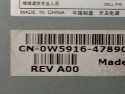 Dell PowerEdge 750 280W Server Power Supply Unit 0W5916 W5916