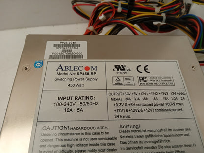 Ablecom 450W Server Power Supply Unit SP450-RP PWS-0045