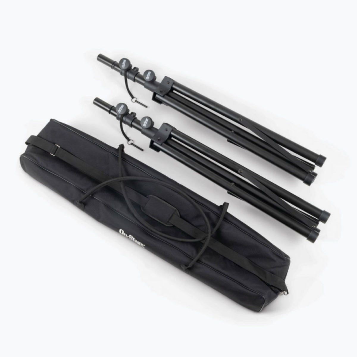 On-Stage Aluminium Speaker Stand With Carry Bag ~ Pair