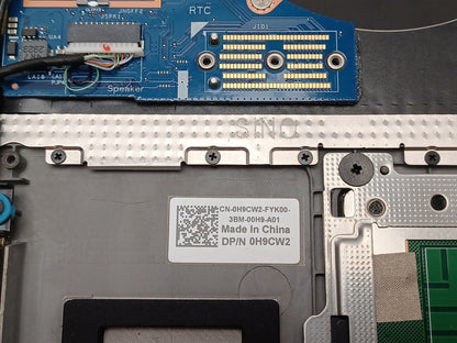 Dell Latitude 7440 Laptop Keyboard Touchpad Palmrest Assembly 0H9CW2 H9CW2
