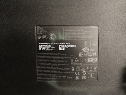 Dell C5519Q 55 Inch 4K Ultra HD HDMI Conference Room Monitor - Cracked Bezel