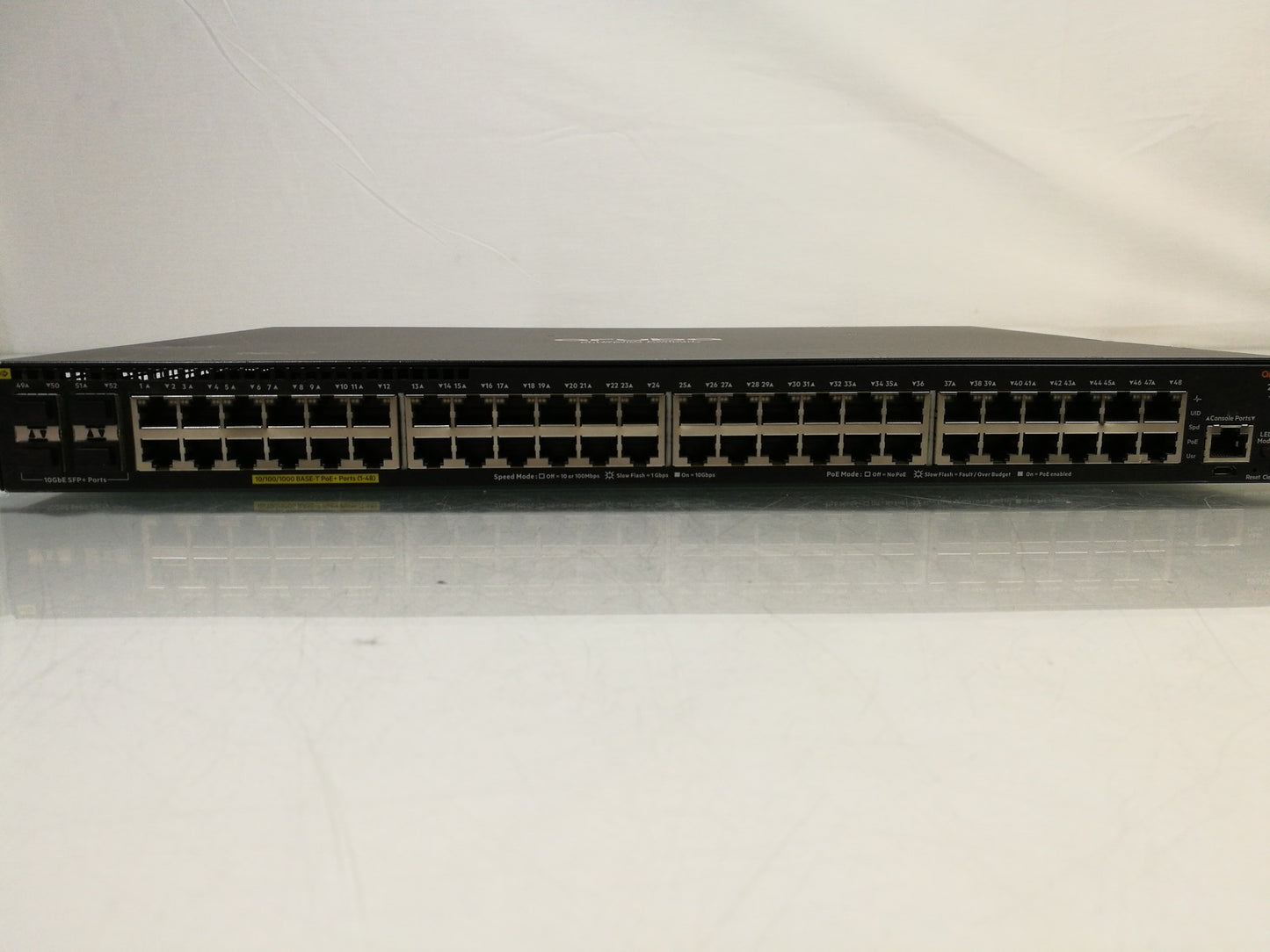 HP Aruba 2930F JL256A 48 Port Gigabit PoE+ 4 SFP+ Switch