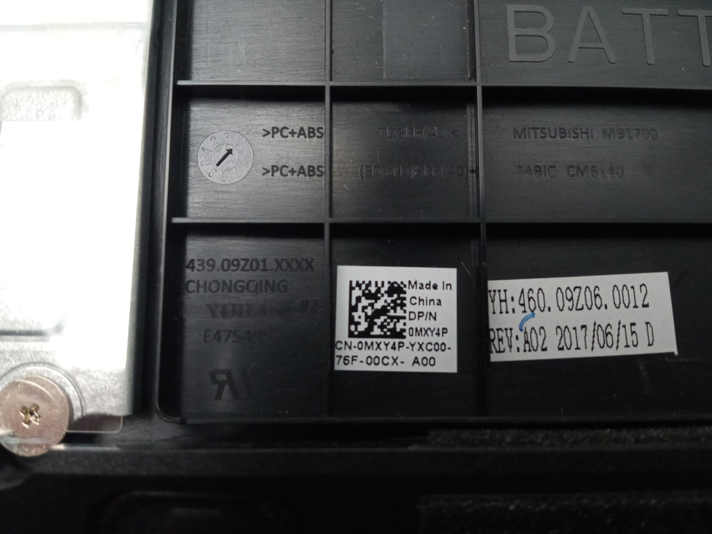 Dell Latitude 3840 Laptop UK Keyboard Touchpad Palmrest Assembly 0MXY4P MXY4P