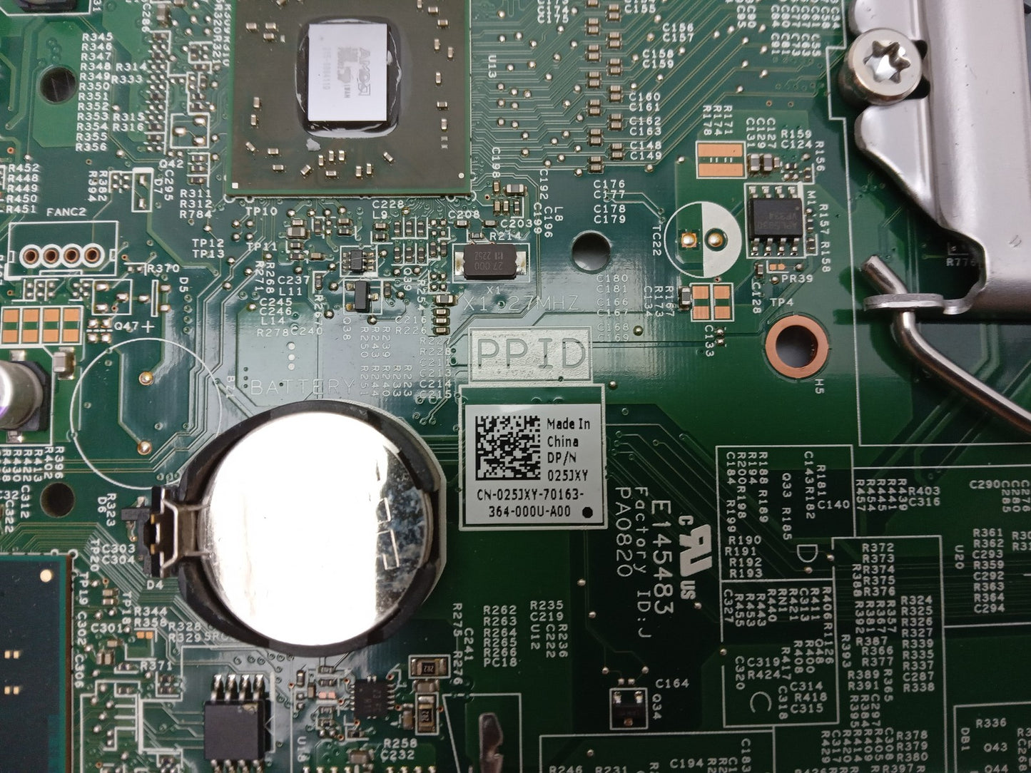 Dell OptiPlex 3011 Socket LGA1155 DDR3 AIO Motherboard 025JXY 25JXY