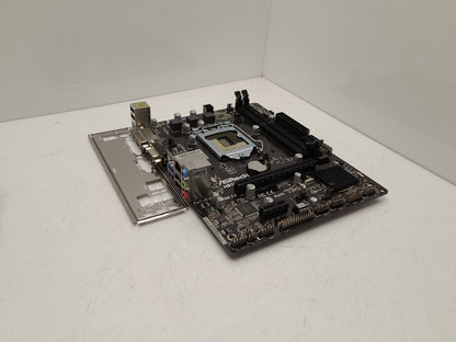 ASRock H81M-DGS Socket LGA 1155 DDR3 PCIe Motherboard With I/O Shield