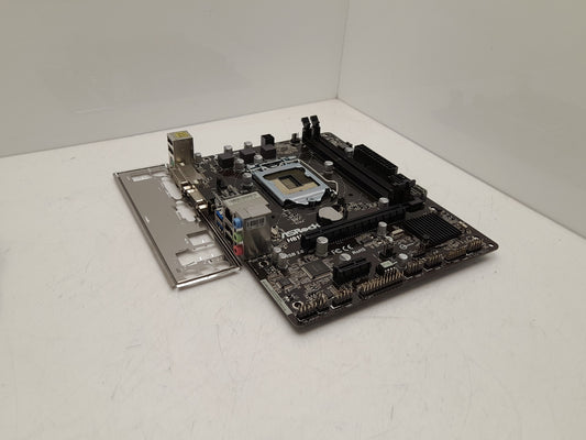 ASRock H81M-DGS Socket LGA 1155 DDR3 PCIe Motherboard With I/O Shield