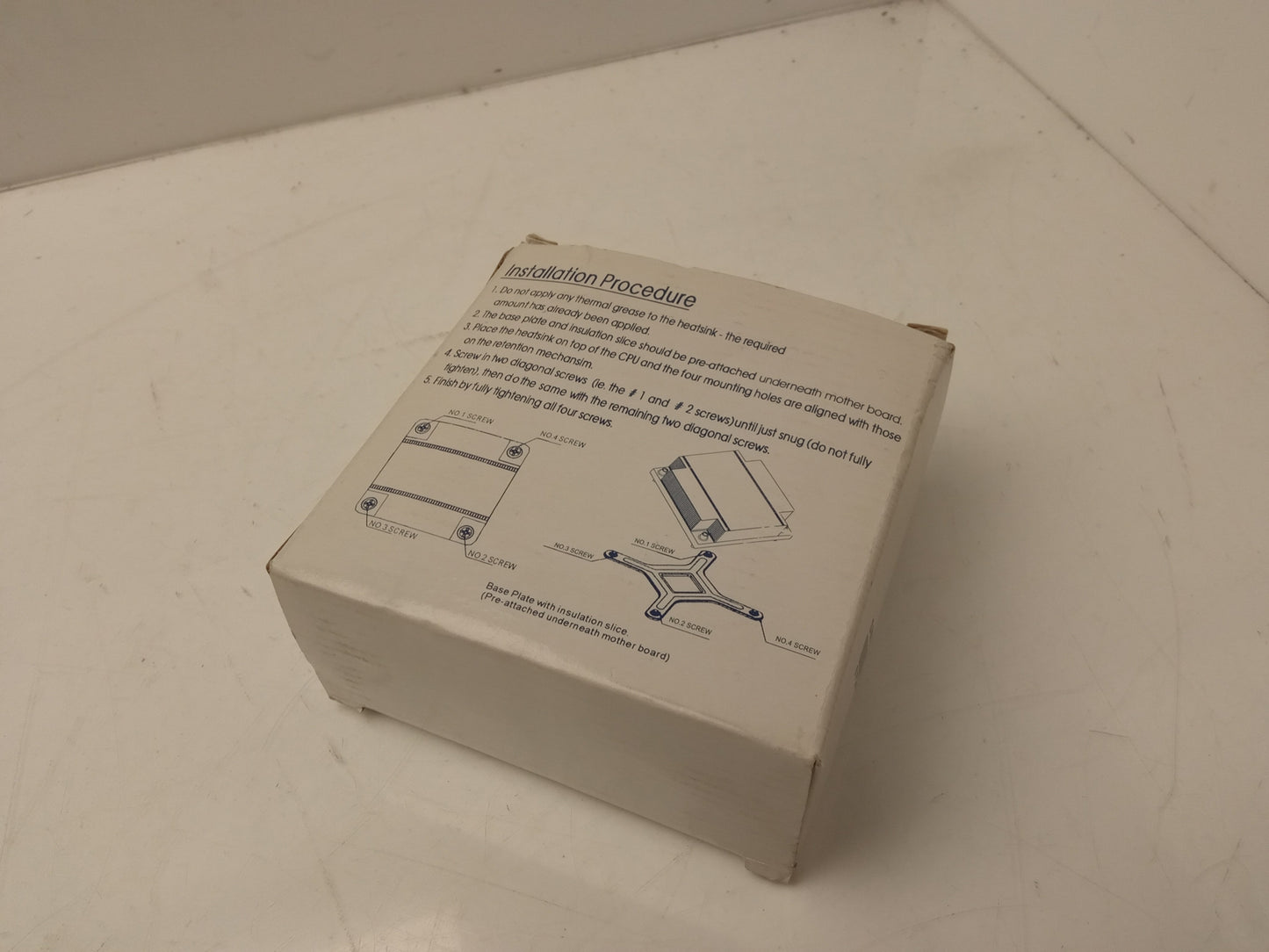 SuperMicro SNK-P0016 Socket LGA775 1U Passive CPU Processor Heatsink