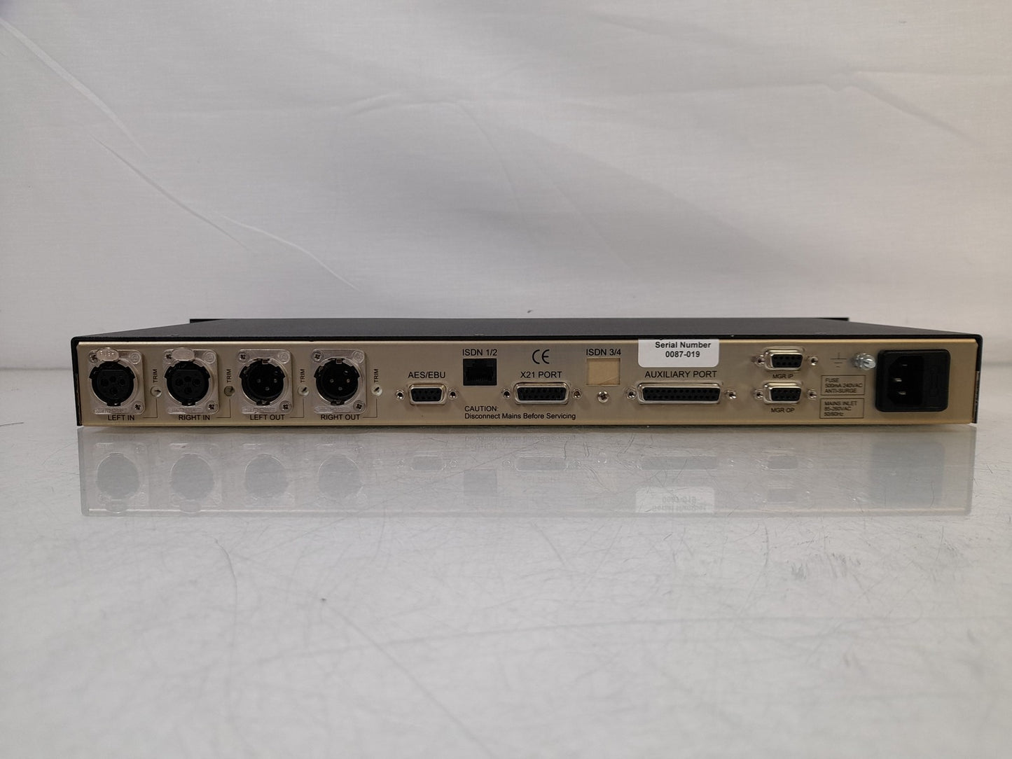SystemBase C310XR ISDN IP Audio Codec APT-X