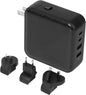 Targus APA109GL 100W GaN USB-C Wall Charger - With International Travel Plugs