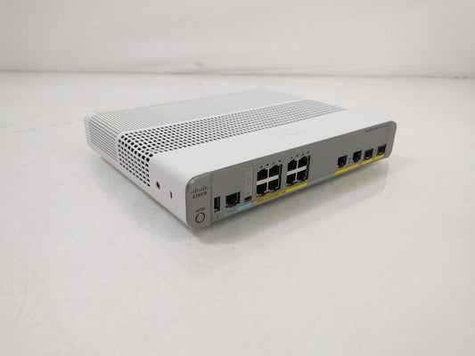 Cisco C2960CX WS-C2960CX-8PC-L V03 Cisco 8 Port 124W PoE Managed Network Switch