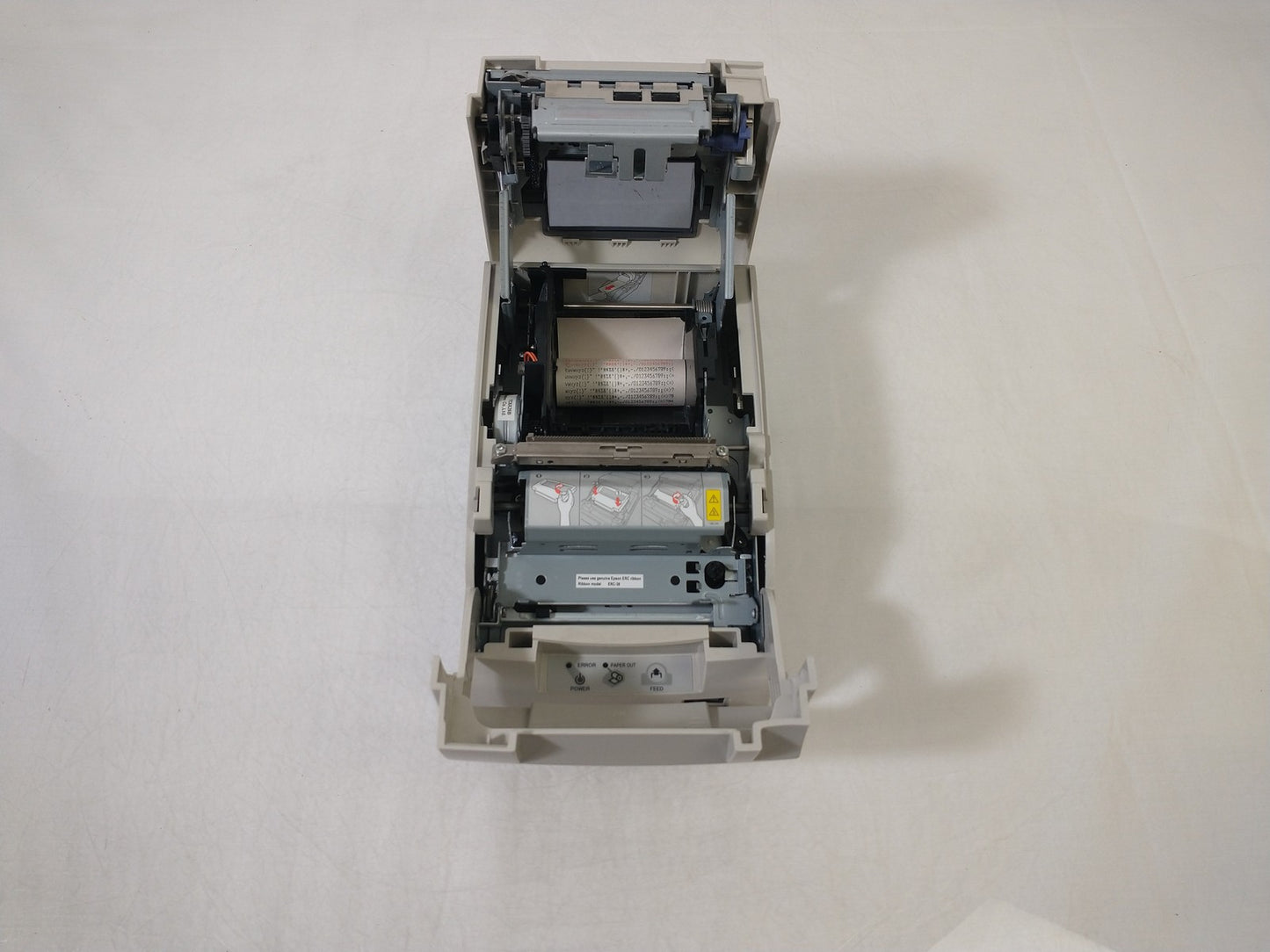 Epson Micros TM-U220B M188B White Parallel Port Thermal Receipt Printer w/ PSU