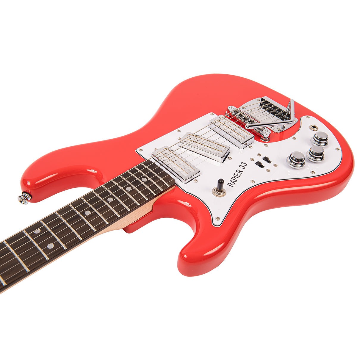 Rapier 33 Left Hand Electric Guitar ~ Fiesta Red