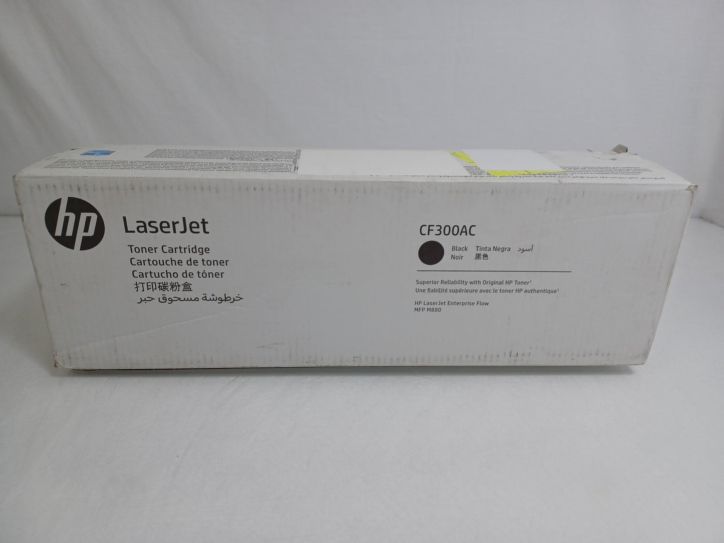 Genuine HP CF300AC LaserJet Black Toner Cartridge Flow MFP M88 - Damaged Box