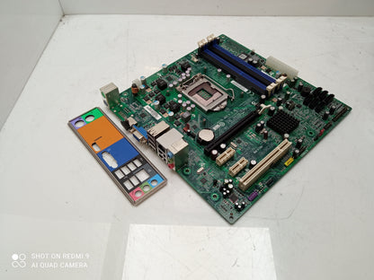 Acer H57H-AM2 V2.0 Socket LGA1156 DDR3 PCIe Motherboard With I/O Shield