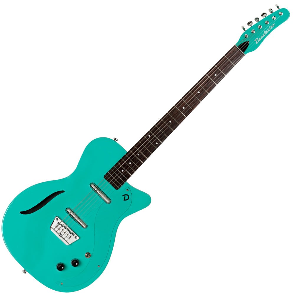 Danelectro Vintage '56 Baritone Electric Guitar ~ Dark Aqua