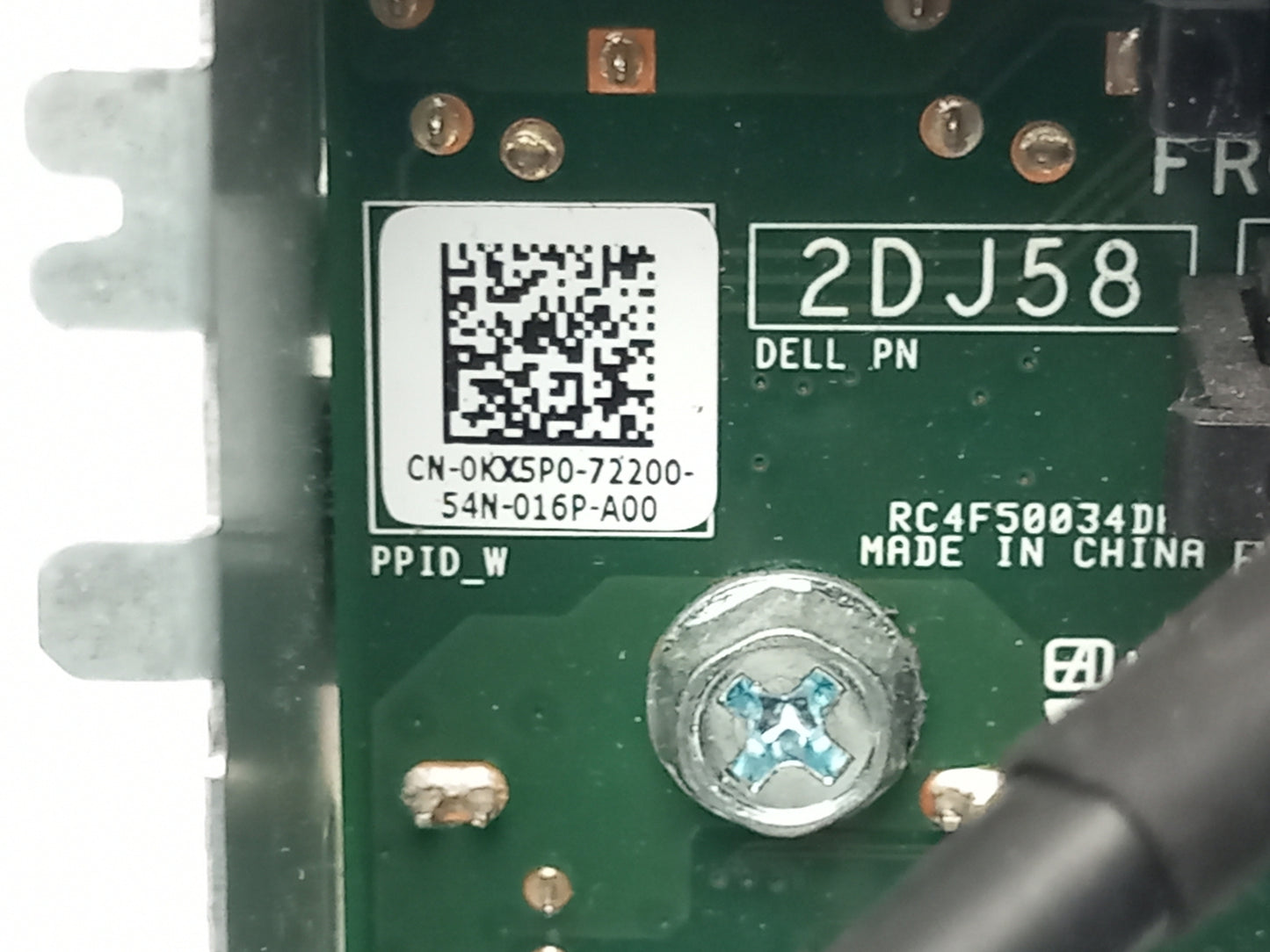 Dell Precision T5810 T7810 Front USB I/O panel 0KX5P0 KX5P0