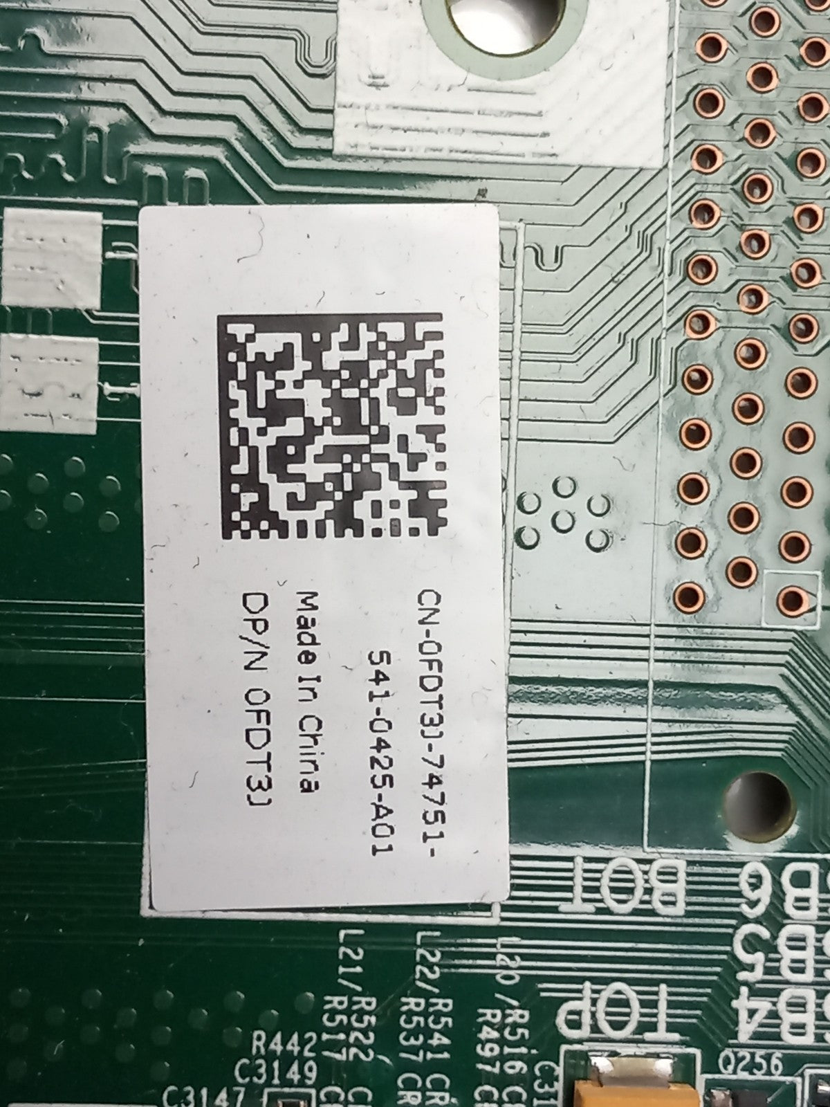 Dell Precision T320 Socket LGA1356 Motherboard With I/O Shield 0FDT3J FDT3J