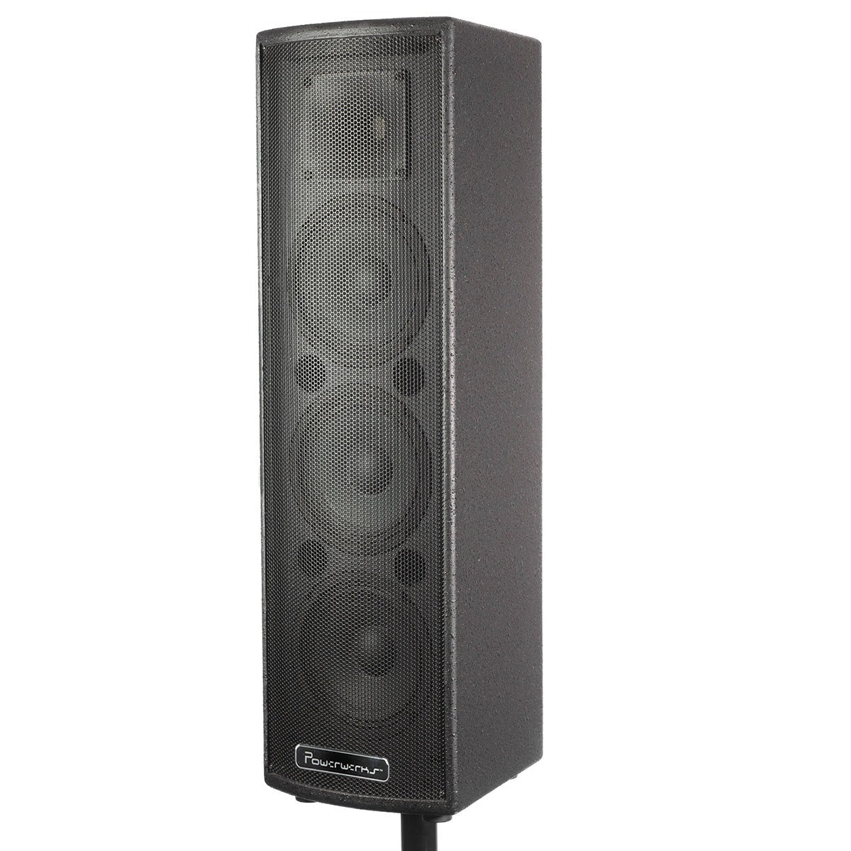 Powerwerks P3 PWRP3 Portable 120W Bluetooth Active PA Column Speaker w/ Stand