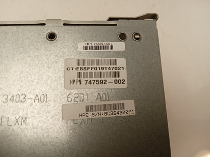 HP ML350 DL380 G9 8x SFF 2.5" SAS HDD Cage 747592-002 766957-001