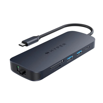 Targus HyperDrive Next 8 Port USB-C Midnight Blue Hub - HD4004GL