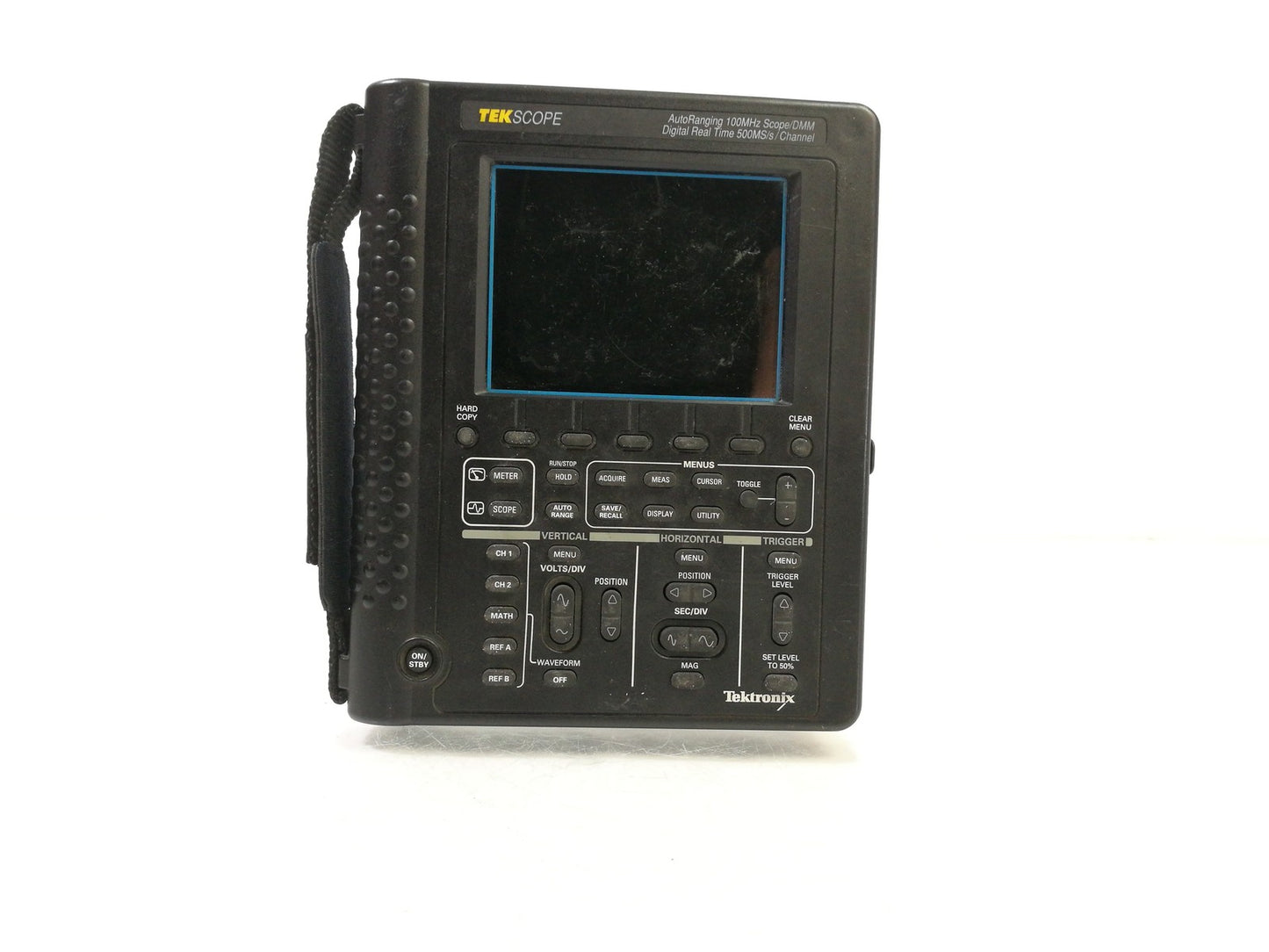 Tektronix TekScope THS720 Std Dual-Channel 100 MHz Handheld Oscilloscope