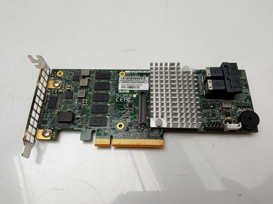 SuperMicro AOC-S3108L-H8iR-16DD 8 Port SAS SATA RAID Controller PCIe Card